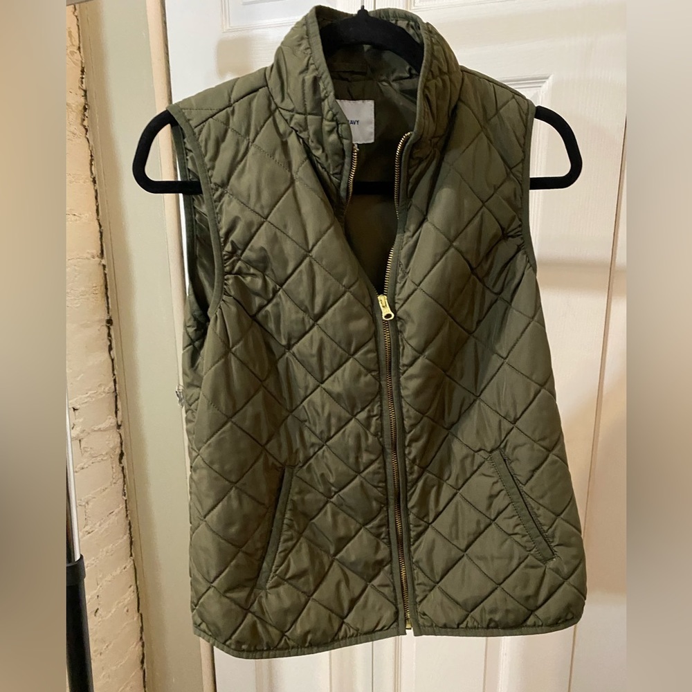 Olive Green Vest